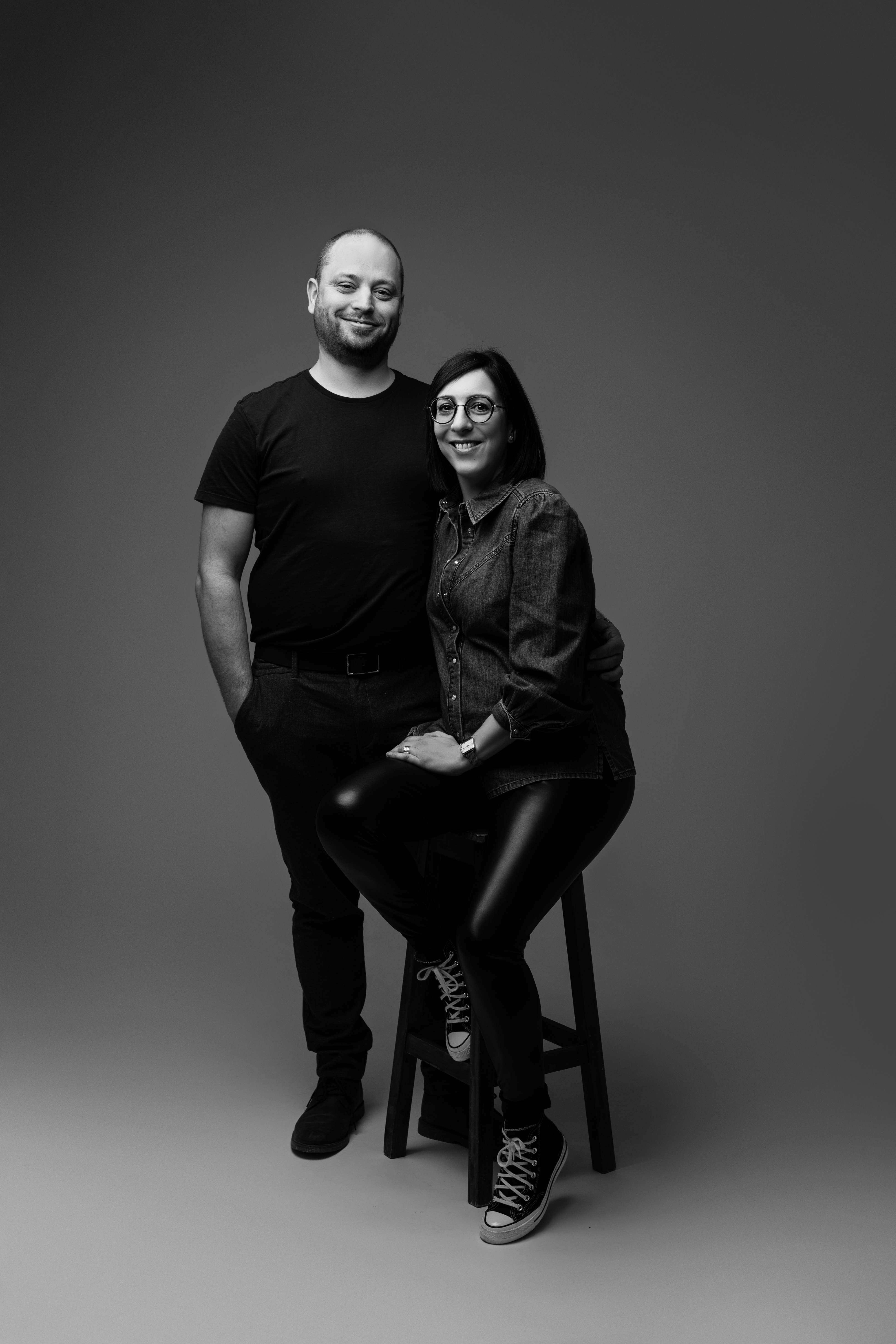 Geoffroy et son épouse